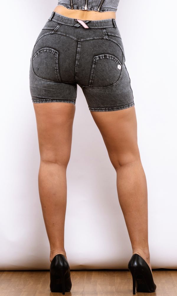 Push Up Shorts Sommer Shorts MW Shorts Grau