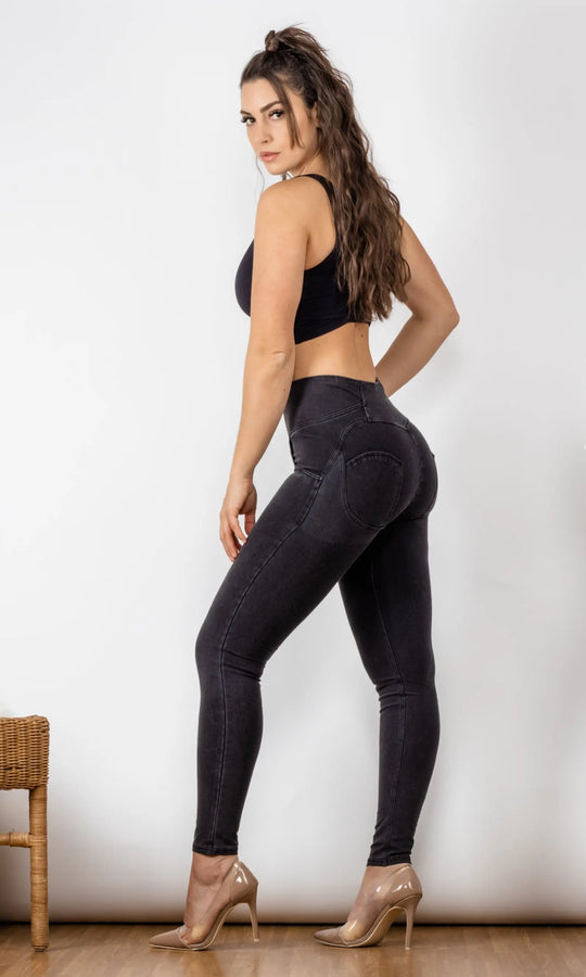 MW+ Push-Up jeans Schwarz MWPants