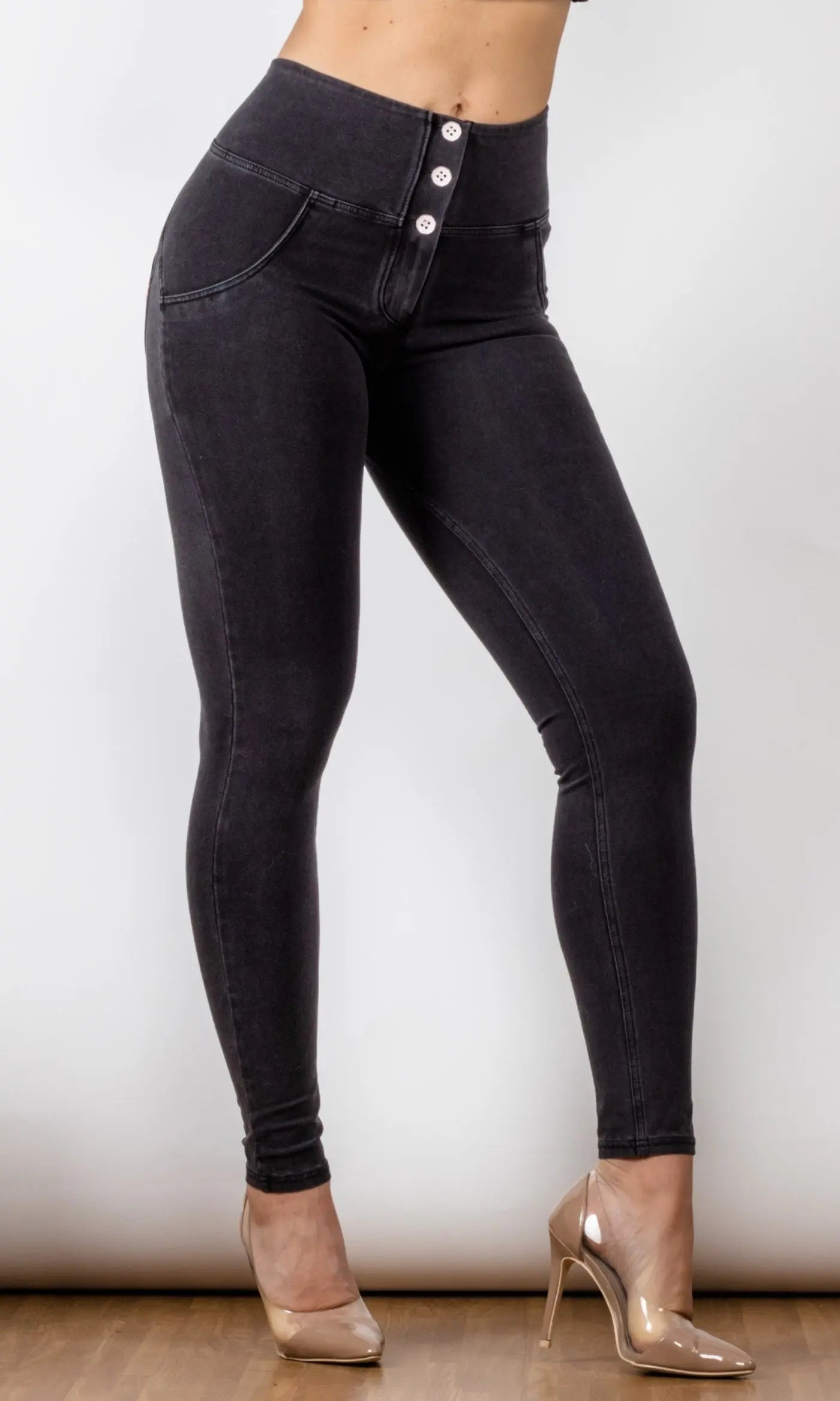 MW+ Push-Up jeans Schwarz MWPants