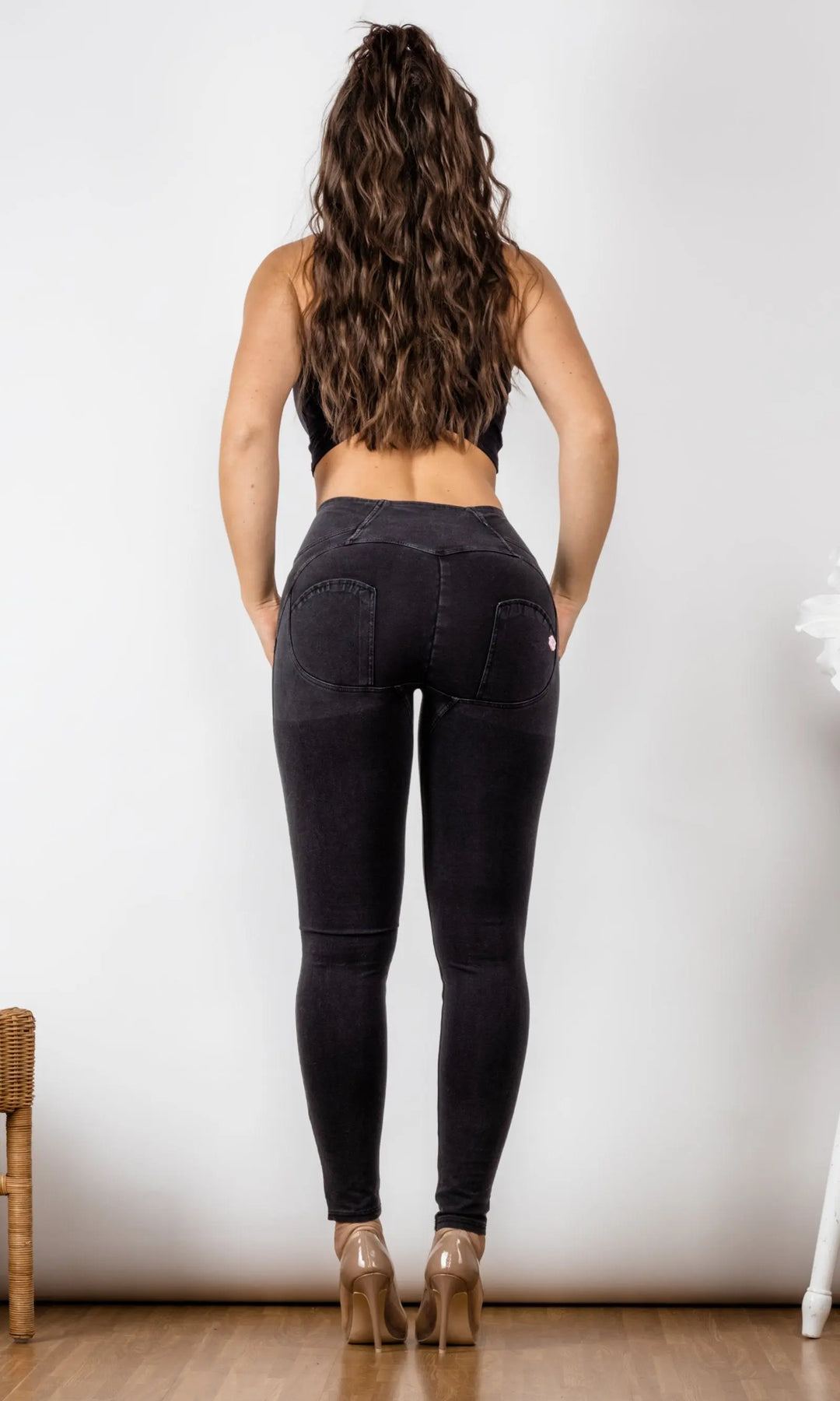 MW+ Push-Up jeans Schwarz MWPants