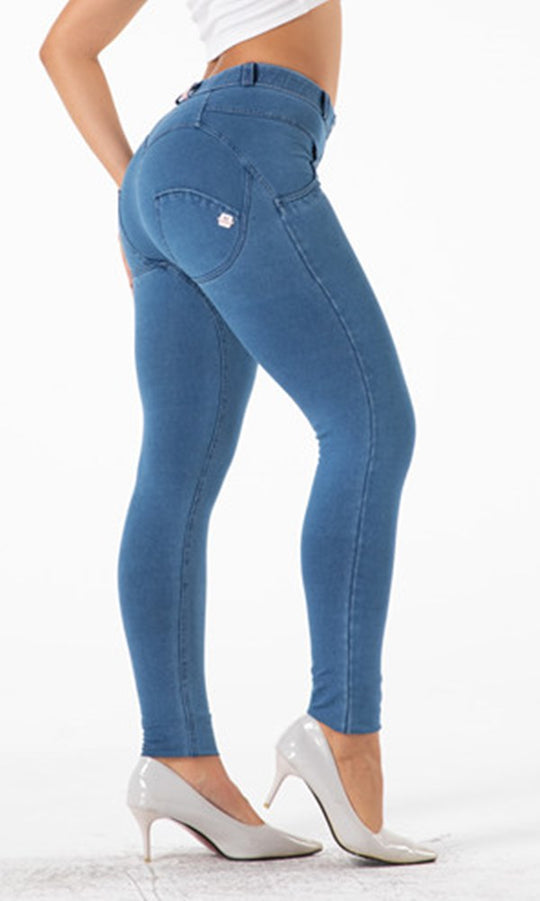 Stilvolle Push-Up Jeans für Damen in Blau – Figuroptimierende Jeggings für jeden Look